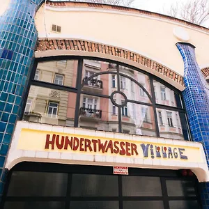 In Hundertwasser Village Viena